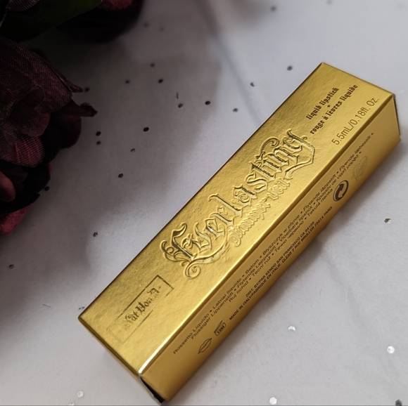 🆕 Gold Skool 10th Year Anniversary 💛 Everlasting Glimmer Veil Liquid Lipstick - Picture 4 of 8